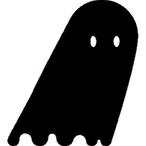 Ghost icon dark