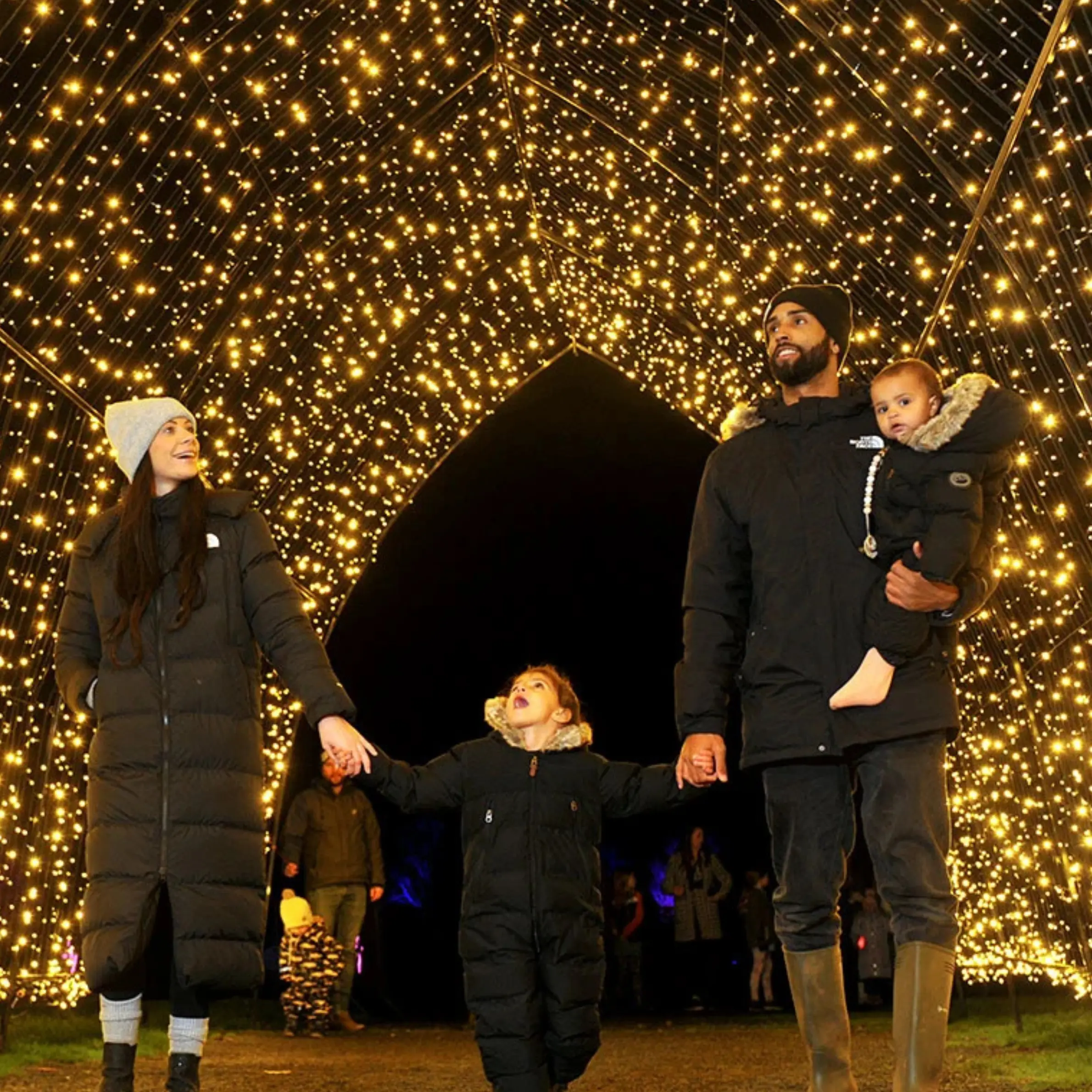 Enchanted light trail (square pillow) (1)